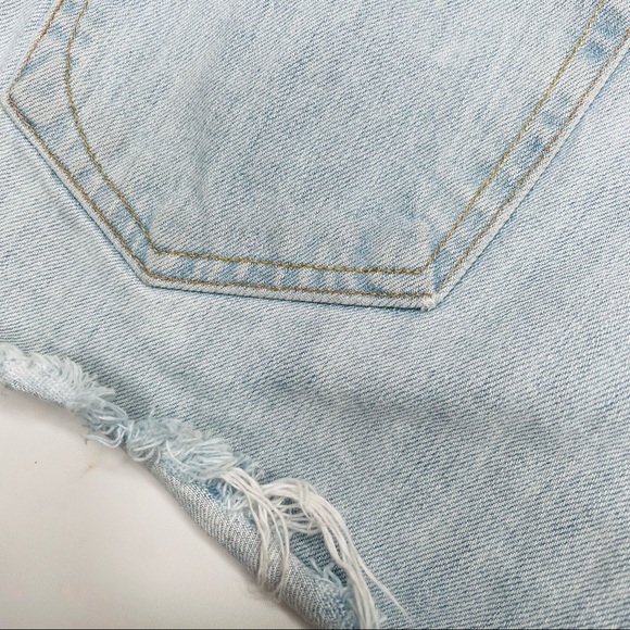 rag & bone Glena Whole Justine Ripped Distressed Jean Short - Picture 7 of 9